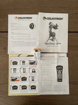 Telescopio Celestron NexStar 4SE Luna Stelle Cielo