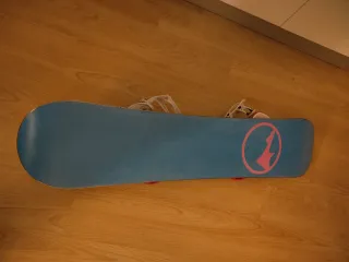 Tabla Snowboard 130cm + Fijaciones