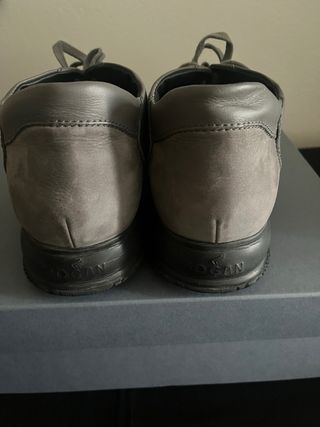 Scarpe Hogan Interactive H Flock Uomo Grigie