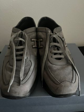 Scarpe Hogan Interactive H Flock Uomo Grigie