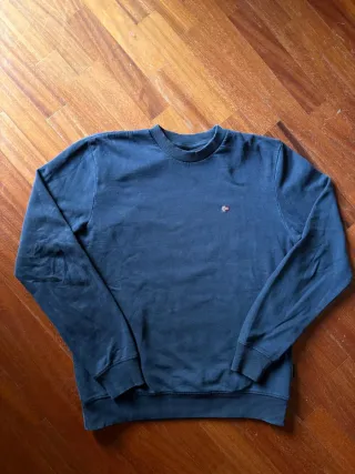 Felpa Napapijri Uomo Blu Taglia S (veste grande)