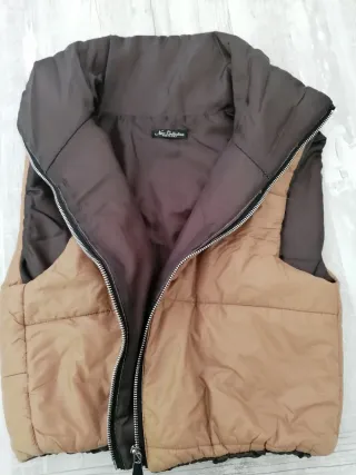 Chaleco marrón talla 7/8 años