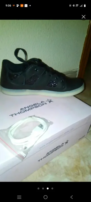 Zapatillas con luces LED Talla 38