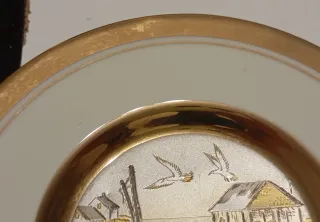 PLATO DE PORCELANA EDICIÓN LIMITADA,ART CHOKIN