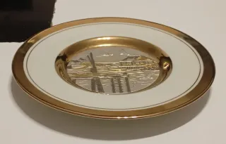 PLATO DE PORCELANA EDICIÓN LIMITADA,ART CHOKIN