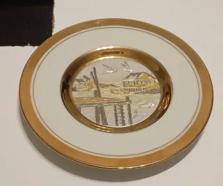 PLATO DE PORCELANA EDICIÓN LIMITADA,ART CHOKIN