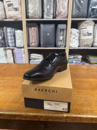 Zapato Baerchi Negro Talla 42