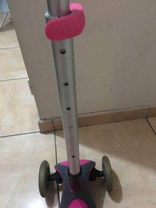 Patinete infantil Globber rosa