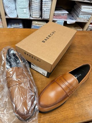 Zapatos de piel BAERCHI Marrón Talla 44