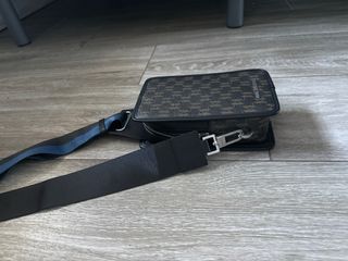 Bandolera Karl Lagerfeld Negra y Marrón