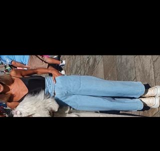 Pantalón Massimo Dutti azul