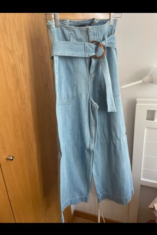 Pantalón Massimo Dutti azul