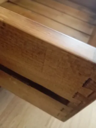 Librería pequeña madera maciza pino