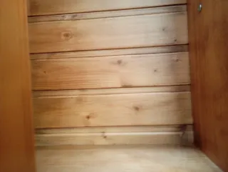 Librería pequeña madera maciza pino