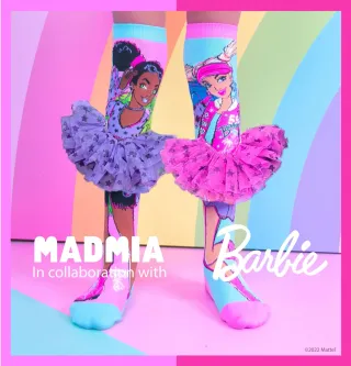 Barbie Mattel Medias Socks Calcetines altos niños!