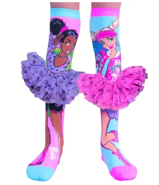 Barbie Mattel Medias Socks Calcetines altos niños!
