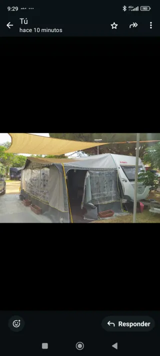 Avance R750 Invierno caravana con palos y corrinas