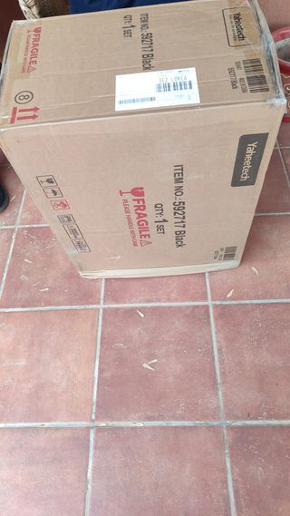 Silla de Oficina Ergonómica Negra