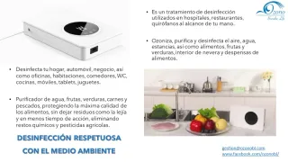 Máquina Ozono Digital Doméstica