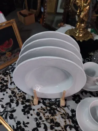 Vajilla Bidasoa Porcelana Blanca