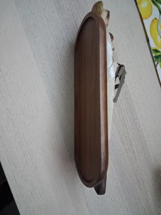 VIRGEN DEL CARMEN PASTA DE MADERA