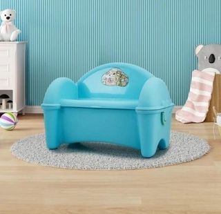 Banquito y baúl infantil 2 en 1