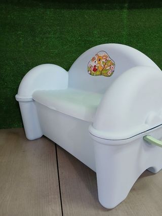 Banquito y baúl infantil 2 en 1