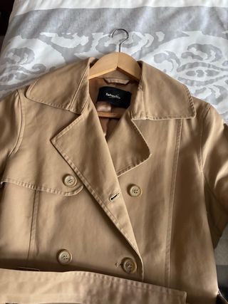 Gabardina Tintoretto Beige Mujer