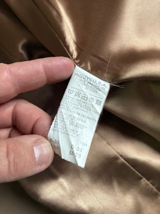 Gabardina Tintoretto Beige Mujer