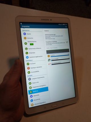 Samsung Galaxy Tab E SM-T561 9.6 Bianco