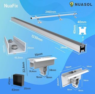 Soporte para colocar placas solares NUASOL