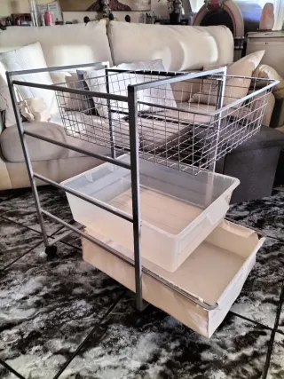 Carro Organizador Metálico Ikea