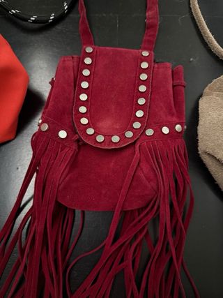 Pack 5 Bolsos Naranja, Rojo y Beige