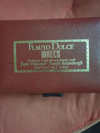 Flauto dolce MOECK