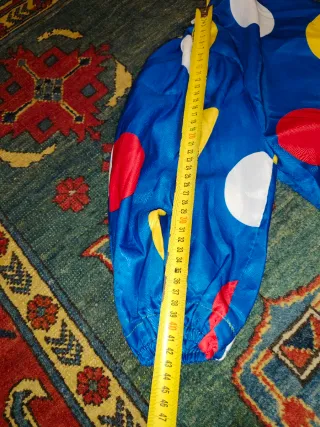 Vestito Carnevale Pagliaccio 3-4 Anni