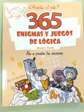 365 Enigmas y Juegos de lógica, de Miquel Capó