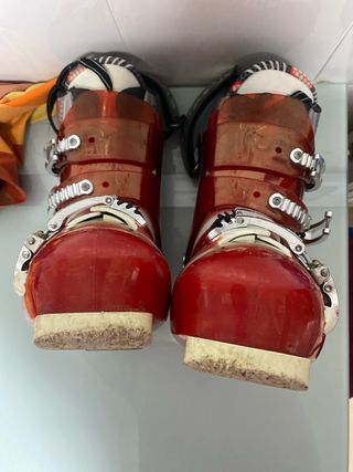 Botas de esquí rojas Fluid 120