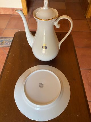 Vajilla inglesa porcelana y cristal