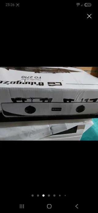 Cocina de gas portátil Orbegozo FO 2710