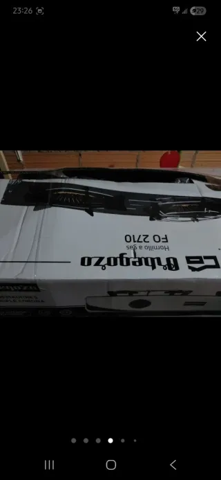 Cocina de gas portátil Orbegozo FO 2710