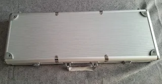 Maletín de póker 500 fichas aluminio