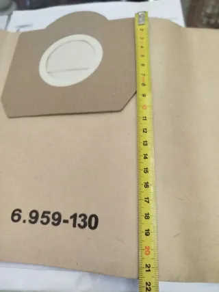 Bolsas aspiradora industrial 5 unidades