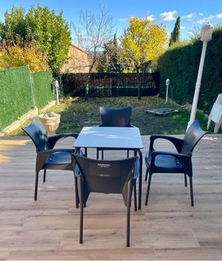 Mesas y sillas exterior