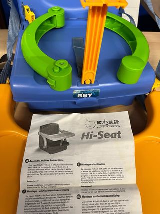 2 Seggioloni Elevabili da Viaggio per Bambini