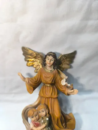 Figura Ángel de la Guarda con Niños