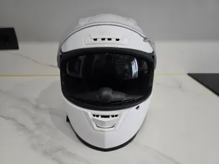 Casco Moto Integral Blanco