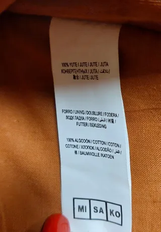 Bolso de yute Misako