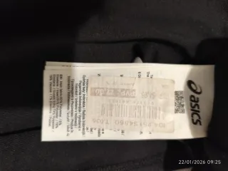 Mallas Asics Talla XS Negro