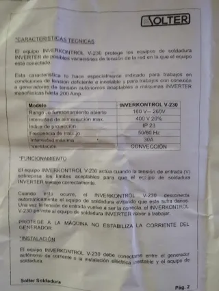 Protector Solter para soldadores