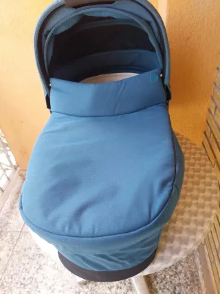 Capazo Cybex Balios S Lux azul turquesa